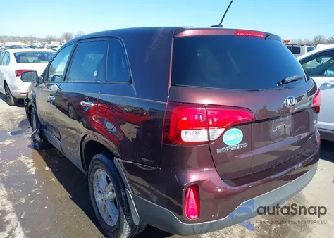 2015 Kia Sorento Lx from USA, damaged, VIN 5XYKT3A69FG650355